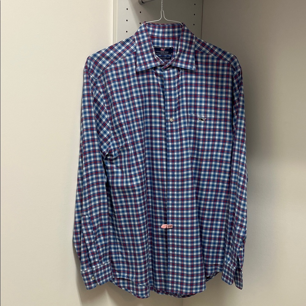 Vineyard Vines Multicolor Checkered Dress Shirt
